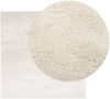 vidaXL Teppich OVIEDO Kurzflor Beige 200x200 cm 375494 Bild 3