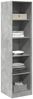 vidaXL Kleiderschrank Betongrau 50x50x200 cm Holzwerkstoff 3307714 Bild 3