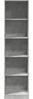 vidaXL Kleiderschrank Betongrau 50x50x200 cm Holzwerkstoff 3307714 Bild 4
