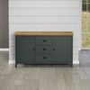Home affaire Sideboard Vienna, Kommode im Landhausstil mit Muschelgriffen - 3 Schubladen und 4 Fächer Bild 5