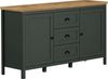 Home affaire Sideboard Vienna, Kommode im Landhausstil mit Muschelgriffen - 3 Schubladen und 4 Fächer Bild 3