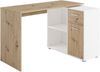 Schreibtisch >ALBRECHT 1< in Artisan Eiche Dekor-weiß - 83x74x117cm (BxHxT) Bild 5
