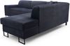AX LIVING Sofa blau Dianante Sofa L Form mit Schlaffunktion 285 cm R Bild 4