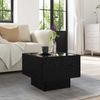 vidaXL Couchtisch Schwarz Eichen-Optik 40 x 40 x 30 cm Holzwerkstoff 879658 Bild 5