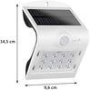REV 'Butterfly' Solarleuchte mit Bewegungsmelder, IP65, 1200 mAh, Li-Ion, 1,5 W Bild 3
