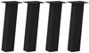 vidaXL Couchtischbeine 4 Stk. Schwarz 30 cm Stahl 4012496 Bild 2
