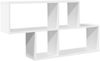 vidaXL Wandregal Weiß 100x20x53 cm Holzwerkstoff 848017 Bild 2