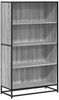 vidaXL Bücherregal Grau Sonoma 80,5x35x139 cm Holzwerkstoff 3300848 Bild 2