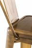 2er Set Barhocker Aiden, Gold Bild 4