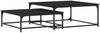 vidaXL Satztische 2 Stk. Schwarz Holzwerkstoff 832818 Bild 2
