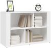 vidaXL Sideboard Weiß 80x30x54 cm Holzwerkstoff 819476 Bild 4