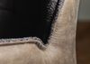 Drehstuhl Velours 61x61x89 dunkelgrau / braun HENRI #103 Bild 5