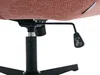 Vente-unique - SELENDO Sessel Stoff Rot - B 77 cm x H 104 cm93 cm x L 68 cm Bild 5