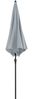 Doppler Sonnenschirm / Mittelmastschirm "myZONE 200 Manual", hellgrau, Ø 200 cm Bild 4