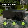 Juskys Gartenmöbel Abdeckplane CoverSafe Pro 250 x 210 x 90 cm - winterfest & wasserdicht - Schutzhülle für Gartentisch, UV-Schutz, Abdeckhaube Gartentisch Bild 2
