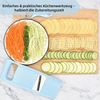FOUORTUNATE-BEE Gemüsehobel 5-in-1 Multifunktionaler Gemüseschneider – 7-teiliges Set, Praktisches Küchenset für Gemüse, Obst und mehr Bild 3