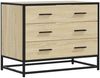 vidaXL Schubladenschrank Sonoma-Eiche 70x41x56 cm Holzwerkstoff 849075 Bild 2
