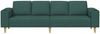 vidaXL Sofa Set, Stoff dunkelgrün Bild 4
