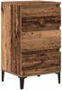 vidaXL Nachttisch mit Schubladen Altholz 45 x 35 x 44 cm Holzwerkstoff 863437 Bild 2