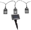 LED Solar Lichterkette, 10x Laterne, orientalisch, L 200 cm Bild 2