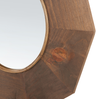 Wandspiegel ASEM 60 cm 60 cm Holz Braun Bild 5