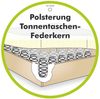 Jockenhöfer Gruppe Schlafsofa Maestro, B: 203 cm, Liegefl. 161x200 cm, Dauerschläfer, mit Bettfunktion & Bettkasten, Tonnentaschenfederkern Bild 4