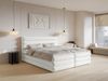 Selsey 'Alegre' Boxspringbett mit Bettkasten, weiß, 140x200 cm Bild 2