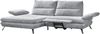 Ecksofa Goslar / GB294BR Left, Stoff, Grau Bild 3