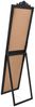vidaXL Standspiegel Schwarz 50x200 cm 351531 Bild 4