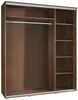 Kleiderschrank GILES Schwebetürenschrank 155x215 cm Bild 2