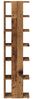 vidaXL Schuhschrank Altholz-Optik 28x27x102 cm Holzwerkstoff 856664 Bild 5
