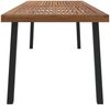 vidaXL Gartentisch 200x100x75 cm Massivholz Akazie 319524 Bild 4