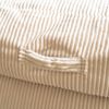 Home Deluxe 'Cozy' Sitzsack, Samt Cord beige, 80 x 87 x 108 cm Bild 3