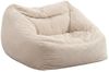 Home Deluxe 'Cozy' Sitzsack, Samt Cord beige, 80 x 87 x 108 cm Bild 5