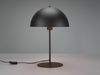 Große LED Tischleuchte aus Metall Schwarz, Lampenschirm innen Gold, Höhe 45cm Bild 3