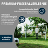 Hudora 'Advanced 240' Fußballtor, Stahlrohrrahmen weiß, 240x160 cm Bild 3