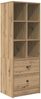 vidaXL Highboard mit Schubladen Artisan-Eiche 45,5 x 34 x 127 cm 869369 Bild 2