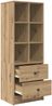 vidaXL Highboard mit Schubladen Artisan-Eiche 45,5 x 34 x 127 cm 869369 Bild 5