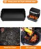 BlingBin Silikonform Ninja Heißluftfritteuse Zubehör für AF500EU / Cosori 10L, (2er Set 2-tlg), Silikonform Airfryer Zubehör für Max Ninja Foodi Flexdrawer 10,4L Bild 4