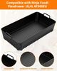 BlingBin Silikonform Ninja Heißluftfritteuse Zubehör für AF500EU / Cosori 10L, (2er Set 2-tlg), Silikonform Airfryer Zubehör für Max Ninja Foodi Flexdrawer 10,4L Bild 3