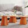 Couchtisch, Sofatisch 3 pcs Wachsbraun Bild 2