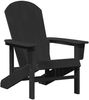 vidaXL Adirondack-Stuhl Schwarz 82 x 74 x 92 cm HDPE 42006623 Bild 2