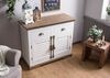Sideboard Mango 107x45x90 weiß lackiert TOULOUSE #107 Bild 2