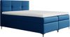 99rooms Nelson Boxspringbett Velours 140x200 cm Dunkelblau Bild 3