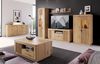 Couchtisch >DELAMAR< in Coast Evoke Eiche Dekor - 109,5x47,4x68 (BxHxT) Bild 3