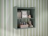 Wandregal >WHENUA< in Salbei - 64x67,9x33,3cm (BxHxT) Bild 2