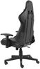 vidaXL Gaming-Stuhl Drehbar Grau PVC [20483] Bild 5