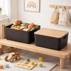 Aufbewahrungsbox mit Bambusdeckel im Set 10053183_8745 Bild 2