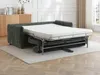 Vente-unique - MALOGU Sofa Stoff Grün - B 103 cm x H 82 cm x L 192 cm Bild 2