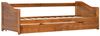 vidaXL Auszieh-Bettgestell, Kiefernholz, honigbraun, 90×200 cm Bild 3